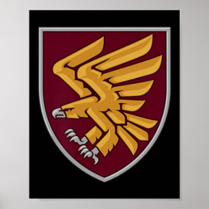 95th Air Ault Brigade (ukraine) V2 Ukrainian Milit Poster