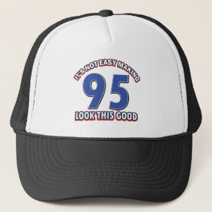 95th birthday designs trucker hat