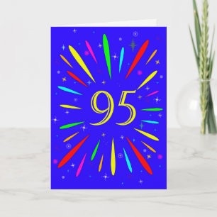 95th Birthday Explosion Card