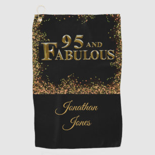 95th Birthday  Golf Towel