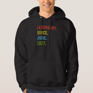 95th Birthday Legendary Since June 1927 95 Years Hoodie