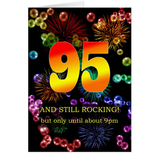 95th Birthday Still Rocking (Front)