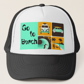964206652, Go, you, Beach. Trucker Hat