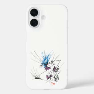 96 Colourful Abstract Tribal Tattoo Art iPhone 16 Case