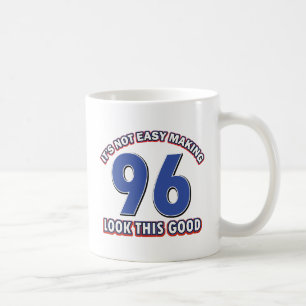 96th birthday designs coffee mug