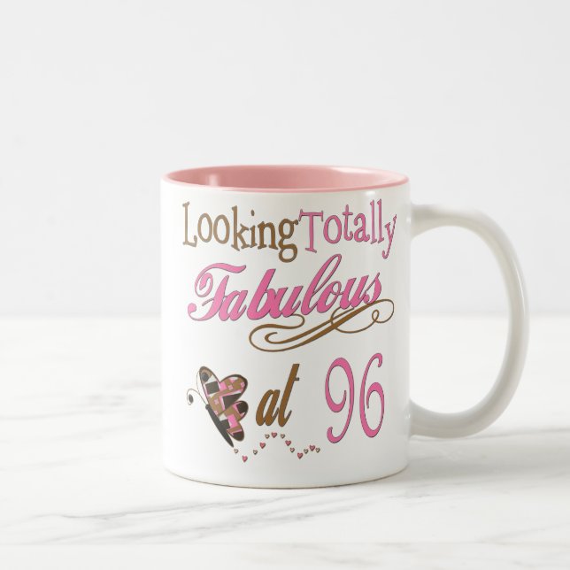 96th birthday Two-Tone coffee mug (Right)