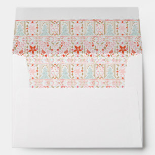 !970 Festive Christmas   Holiday Card Envelope