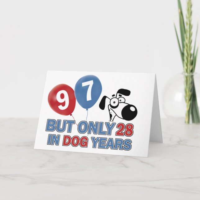 97 birthday design card (Front)