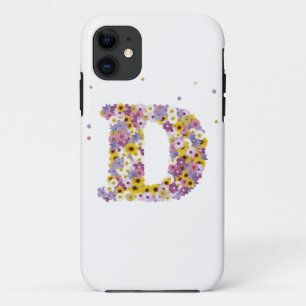 97th Birthday party, with flowered letters iPhone 11 Case