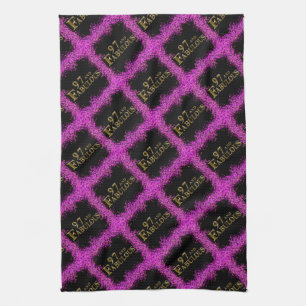 97th Birthday  Tea Towel