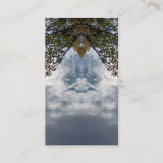 97Z Unique Colourful Abstract Nature Calling Card