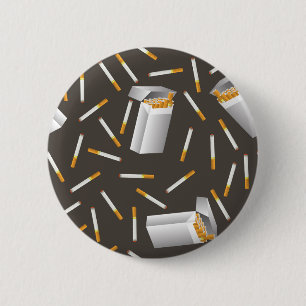 9845Cigarette Pattern 6 Cm Round Badge