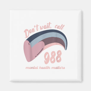 988 Mental Health S Suicide Prevention Awareness Magnet