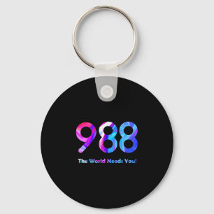 988 prevention stay tomorrow needs mental health key ring