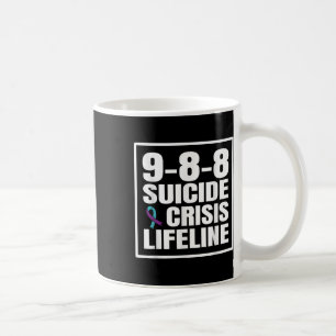 988 Suicide And Crisis Lifeline Suicide Prevention Coffee Mug