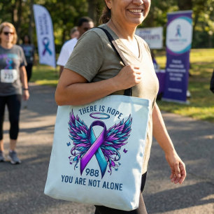 988 Suicide Prevention Advocate Memorial Gear Tote Bag