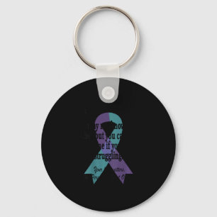 988 Suicide Prevention Awareness Dear Person Behin Key Ring
