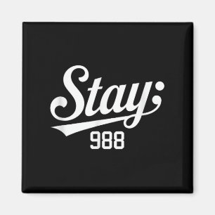 988 Suicide Prevention Awareness Magnet