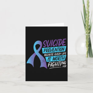 988 Suicide Prevention Awareness Month Mental Heal Card