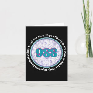 988 Suicide Prevention It's Okay To Ask For Help C Card