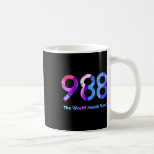 988 Suicide Prevention Stay Tomorrow Needs You Men Coffee Mug