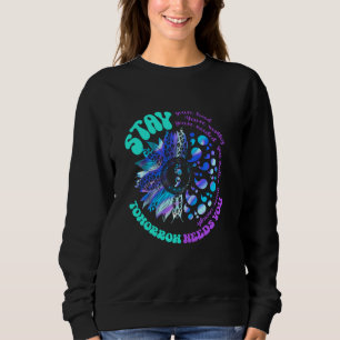 988 Suicide Prevention Stay Tomorrow Needs You Men Sweatshirt