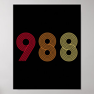 988 Tee Suicide Prevention Hotline Health Mental A Poster