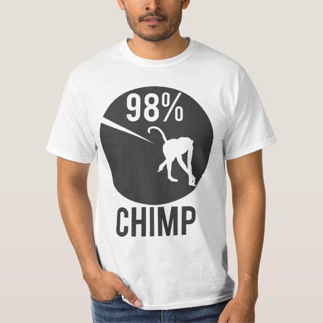 98% chimp T-Shirt (Front)