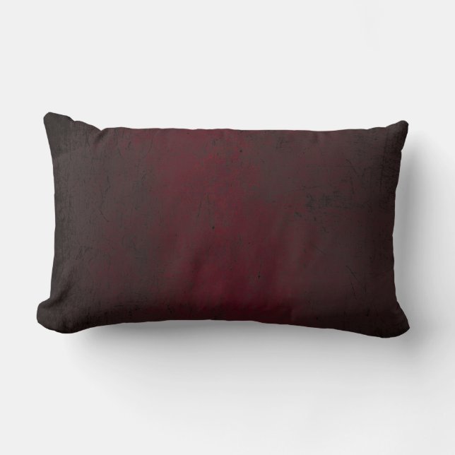 9900 DARK BURGUNDY RED RICH BACKGROUND WALLPAPER C LUMBAR CUSHION (Front)
