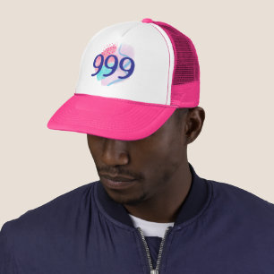 999 Angel Number Spiritual Rebirth Manifestation Trucker Hat