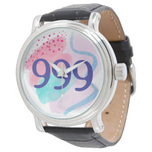 999 Angel Number Spiritual Rebirth Manifestation Watch