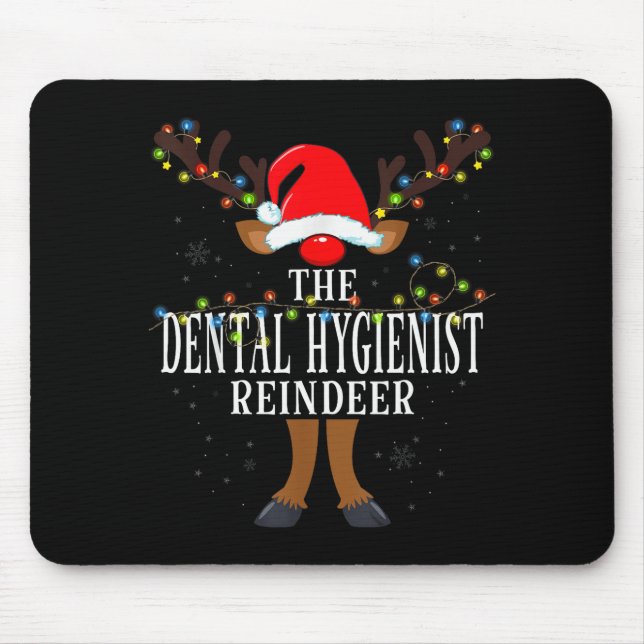 99 Christmas Matching Family Reindeer Uni-adults R Mouse Pad (Front)