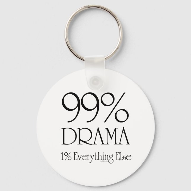 99% Drama Key Ring (Front)
