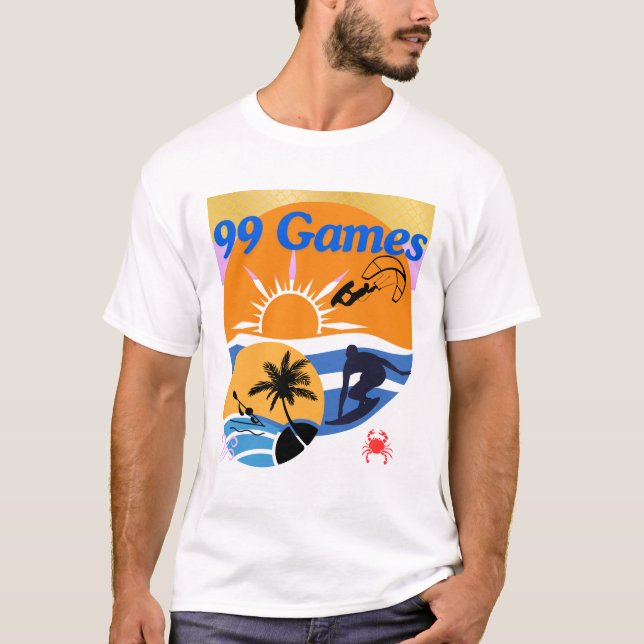 99 Games Of Summer T-Shirt (Front)