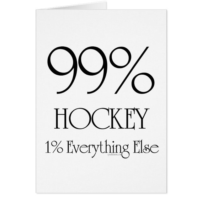 99% Hockey (Front)