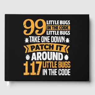 99 Little Bugs In Code Path It 117 Bugs Programer Guest Book