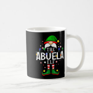99 Matching Christmas Elf Family Pjs - Abuela Elf  Coffee Mug