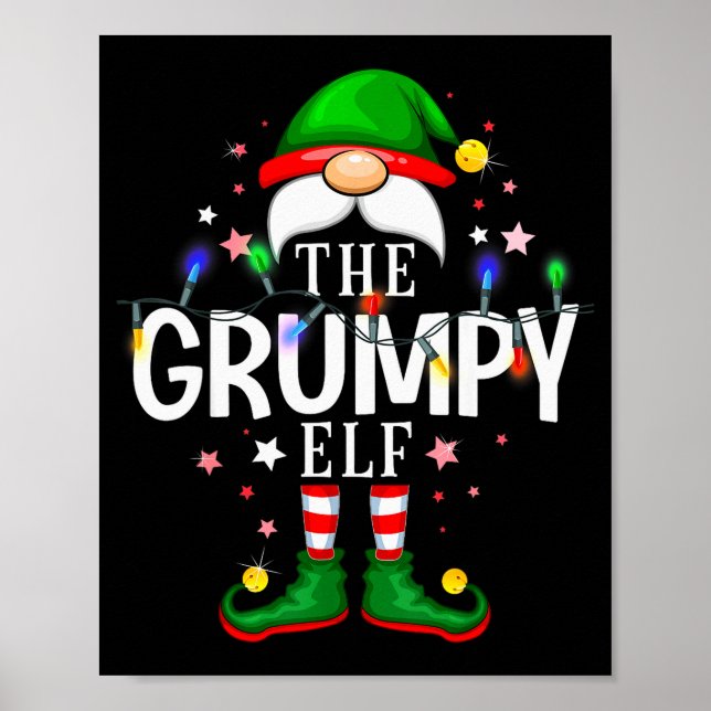 99 Matching Christmas Elf Family Pjs - The Mpy Elf Poster (Front)