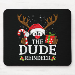 99 Matching Christmas Reindeer Squad Christmas Fam Mouse Pad