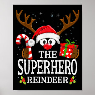 99 Matching Christmas Reindeer Squad - Uni-adults  Poster