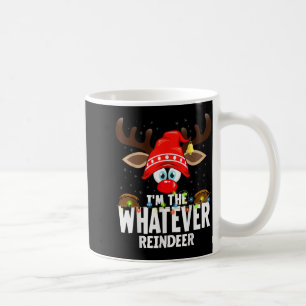 99 Matching Christmas Reindeer - Uni-adults, Black Coffee Mug