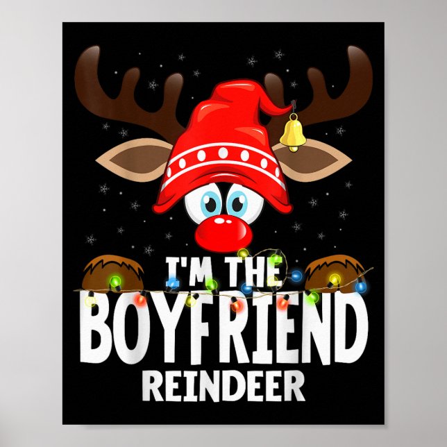 99 Matching Christmas Reindeer - Uni-adults, Kids  Poster (Front)