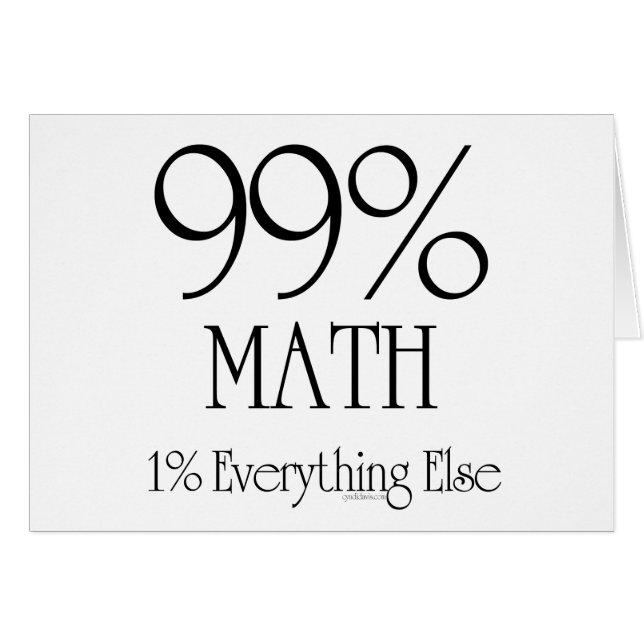 99% Math (Front Horizontal)