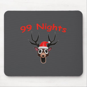 99 Nights Christmas Deer Gamer Fan Merch  Mouse Pad