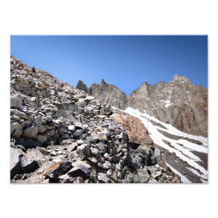 99 or 87 Switchbacks to Mt Whitney 2 Photo Print