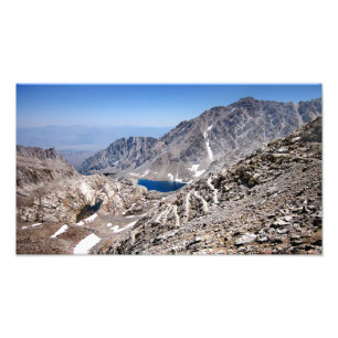 99 or 97 Switchbacks to Mt Whitney 3 Photo Print