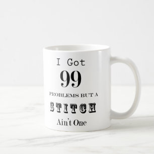99 Problems Knitter's Mug