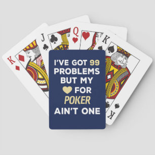 99 Problems Love Personalised Name Playing Cards