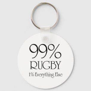 99% Rugby Key Ring