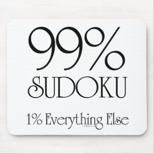 99% Sudoku Mouse Pad